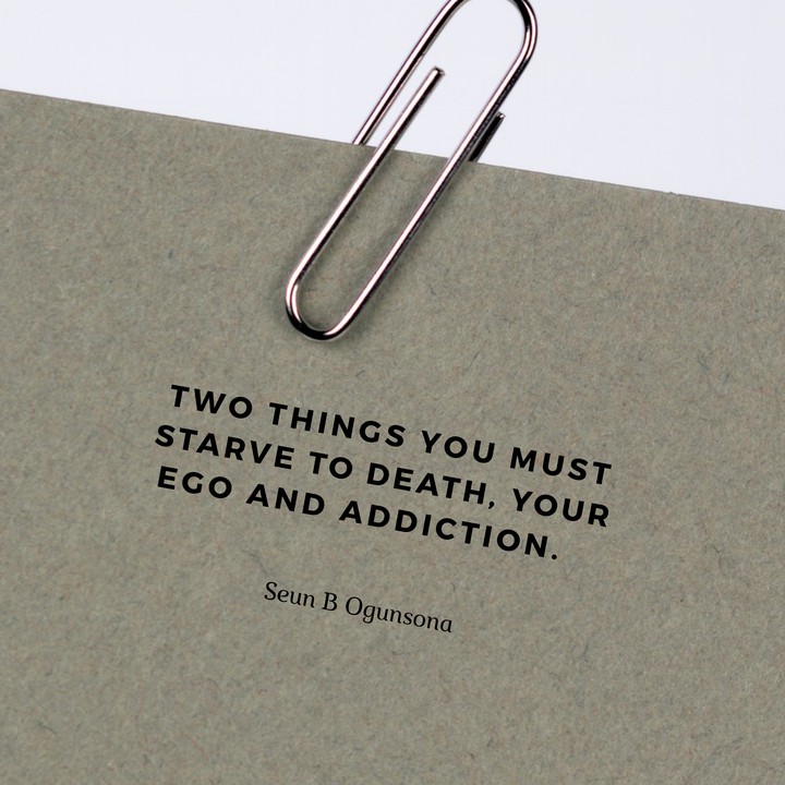 Ego and addictiom