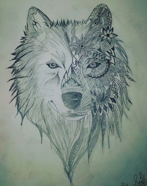 pencil sketch in half hour