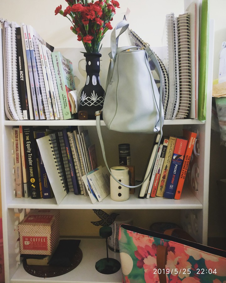 Bookshelf of a Bachelor...?