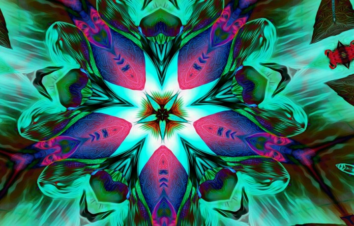 holographic fairy and the Phoenix kaleidoscope
