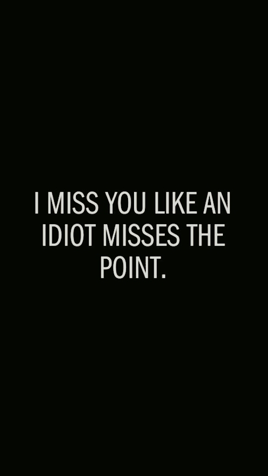miss you