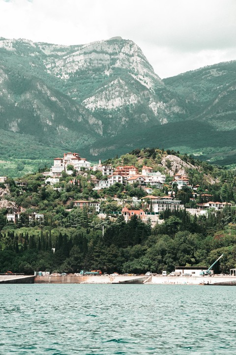 The mountains