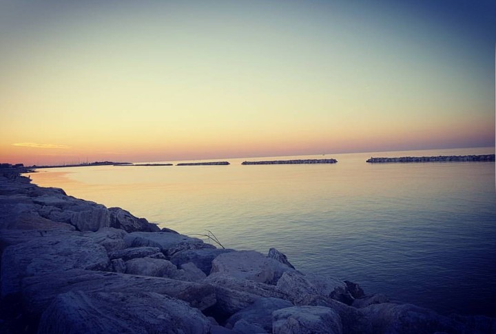 tramonto mare