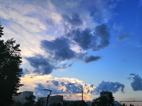 небо