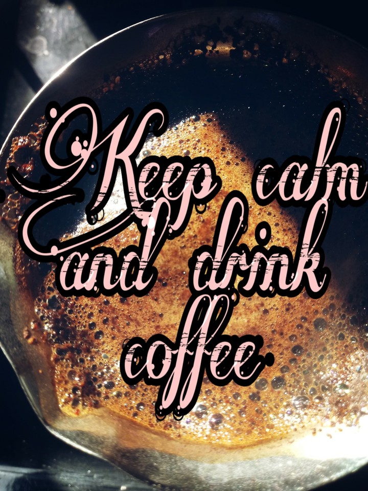 Like coffee