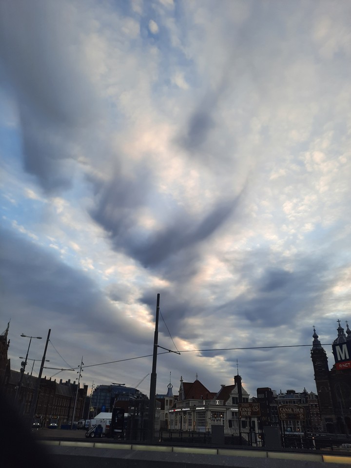 the sky