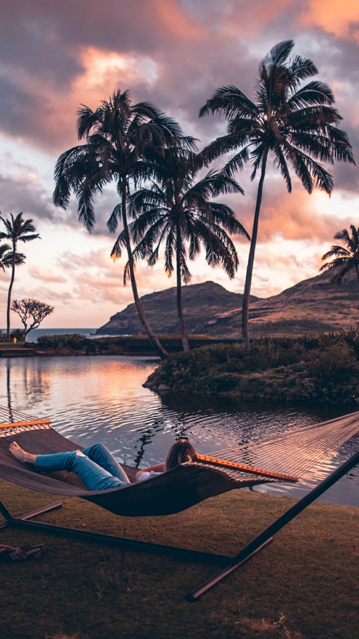 sleeping under the shadow of nature...