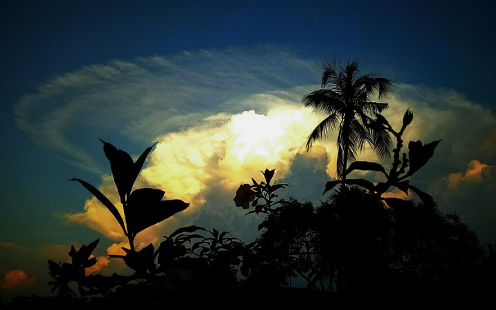 color of evening