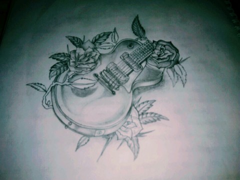 pencil guitar