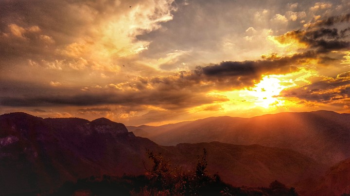 burning sky