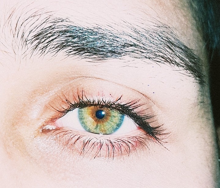 its all about his eyes