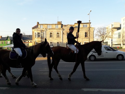 horse riding
