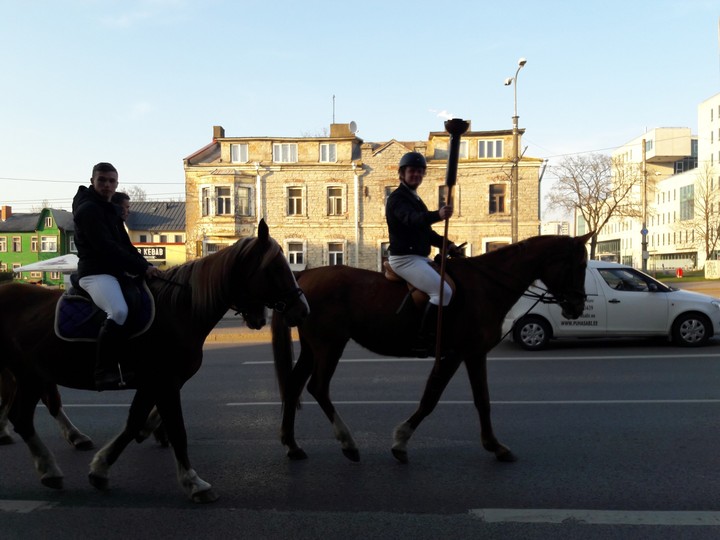 horse riding