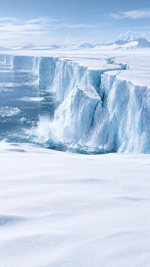 glacier, iceberg壁纸