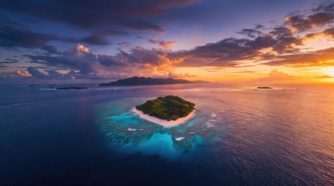 海洋, islet壁纸