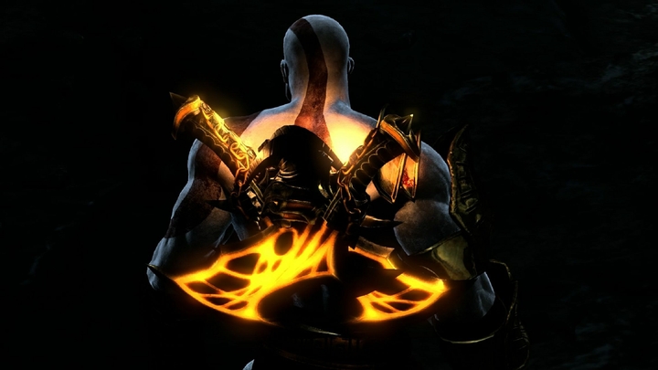 kratos with blades of exile