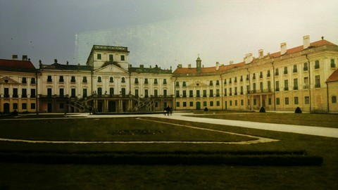 Eszterházy castle in Hungary.
