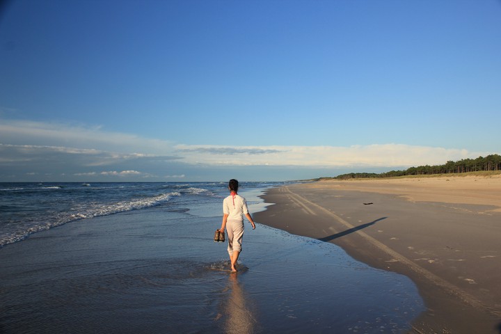 walk on the beach