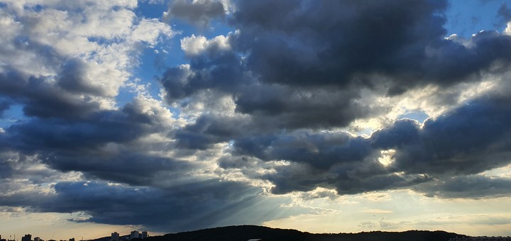 afternoon sky