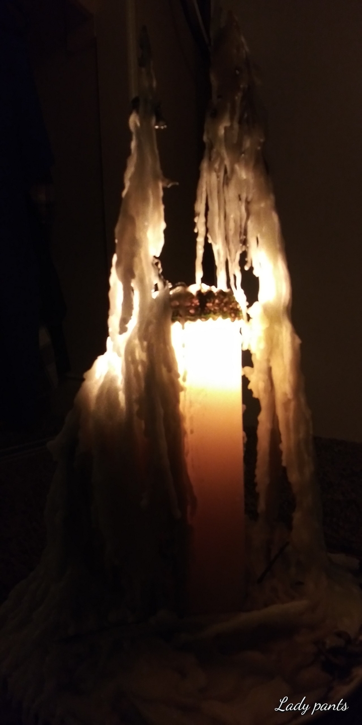 burning candle 2