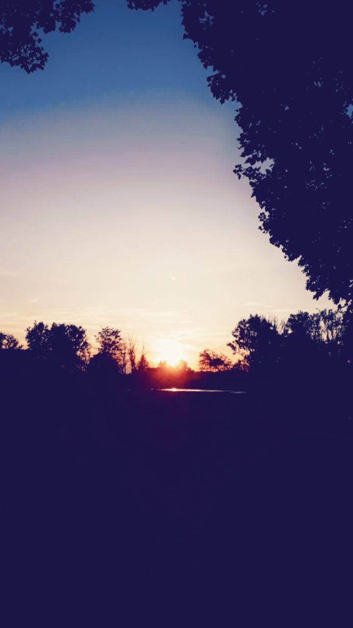 coucher de soleil