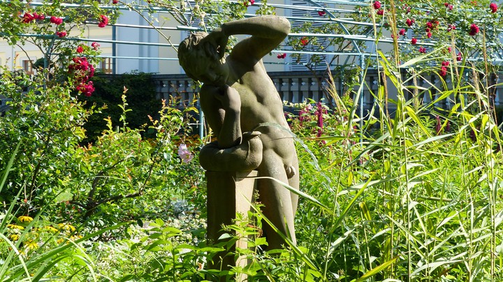 Blühendes Barock Schloss Ludwigsburg