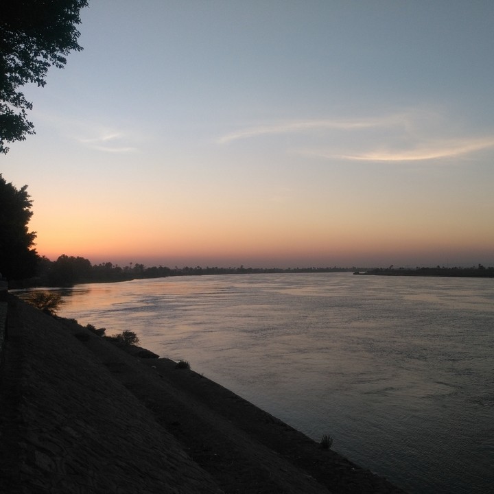 the Nile river