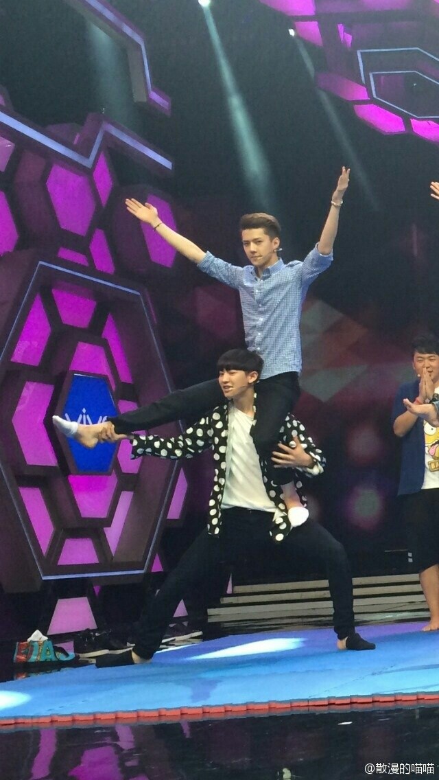 - sehun & chanyeol.