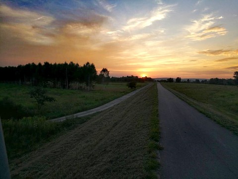 sunset Poland zachód