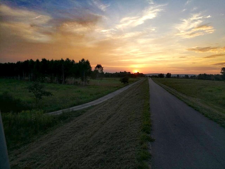 sunset Poland zachód
