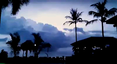 Rain of thunder.