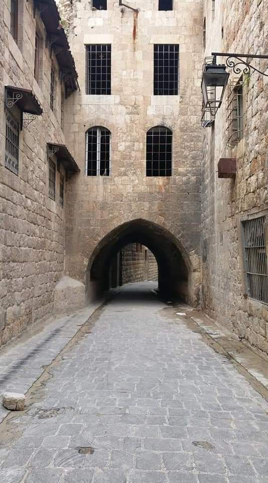 Aleppo ancient road