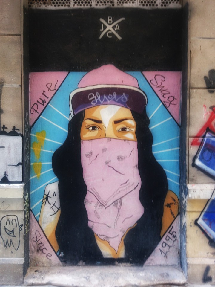 Street tag, Malaga