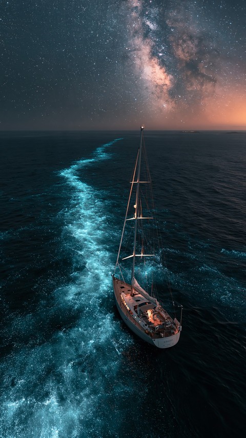 sfondi boat, sea