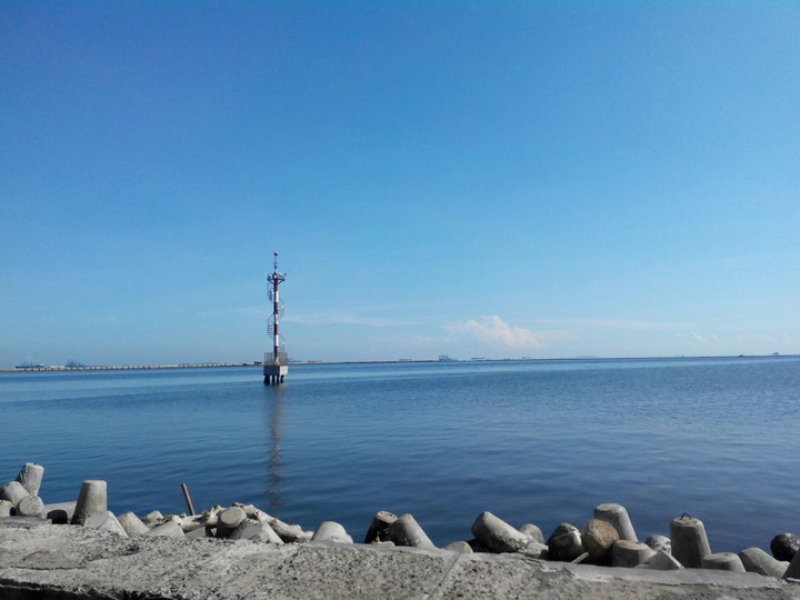 the sea