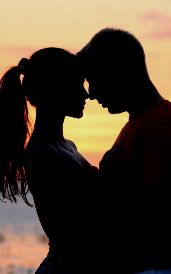 woman and man