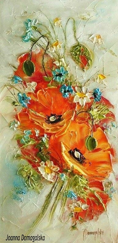 Fiori di campo e papaveri