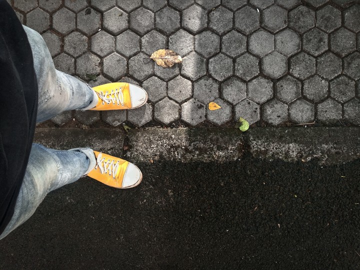 side ways