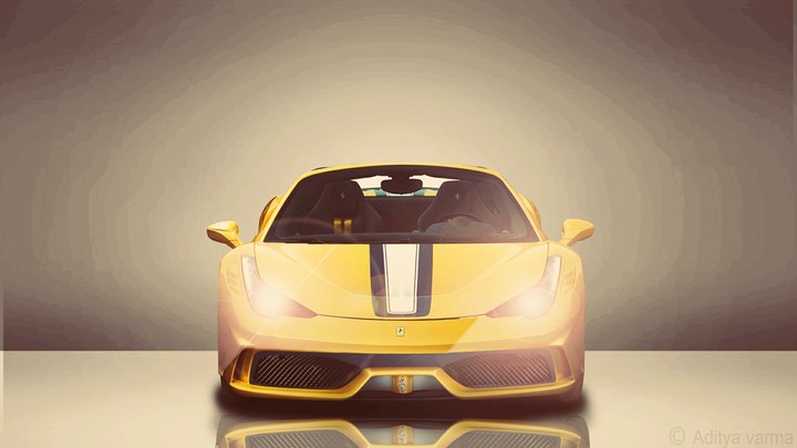 Luxury FERRARI Ready for Drive