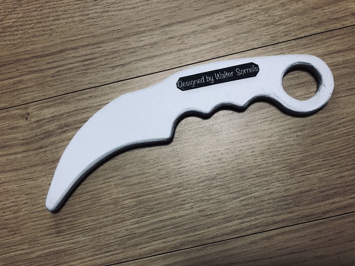 Paper Karambit
