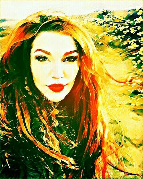 Fiery beauty.