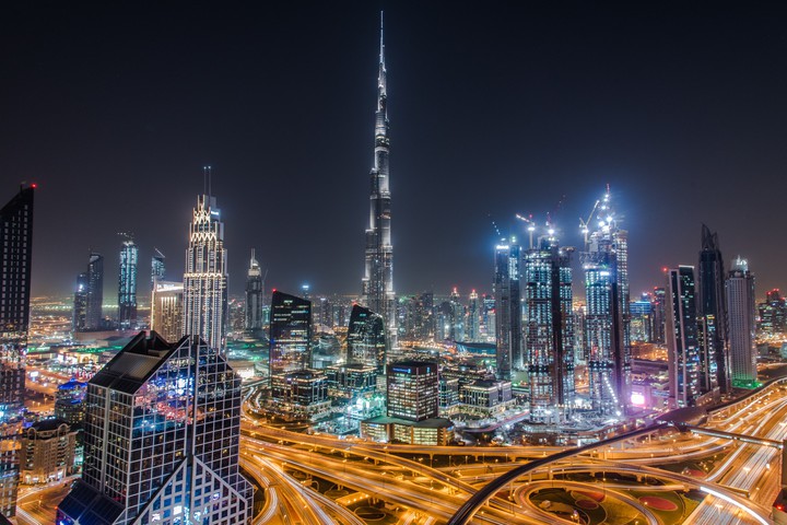night buildings