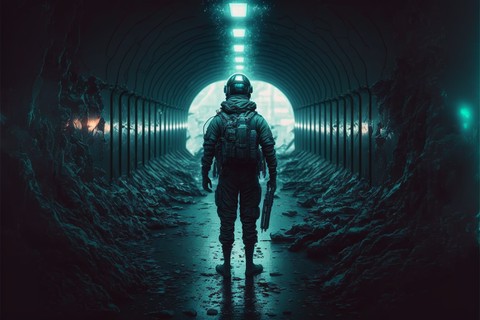 电蓝, space壁纸