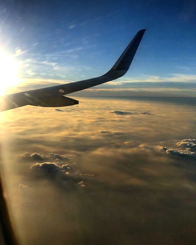somewhere above india