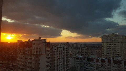 закат