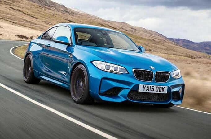 cars bmw blue car