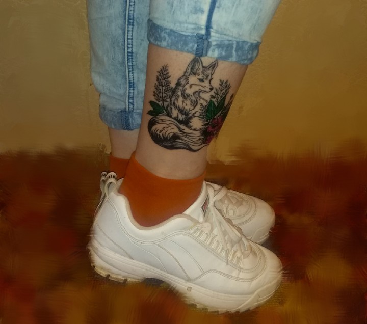 fox tattoo