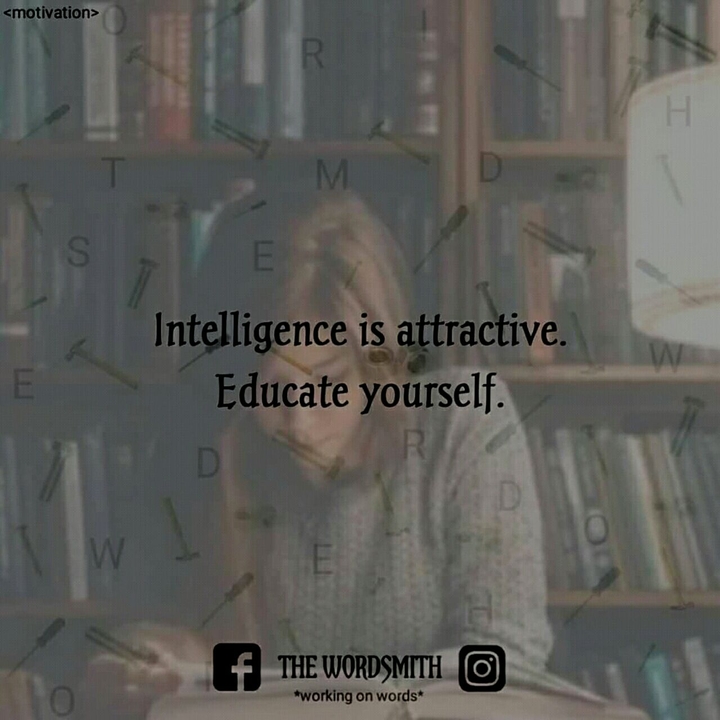 Intelligence is attractive!!