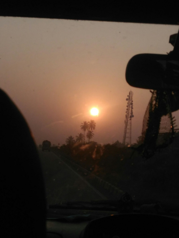 mornings sun