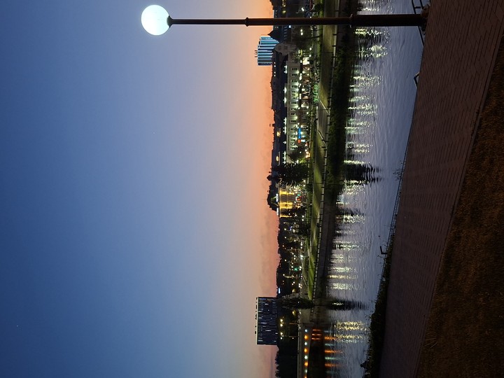 шпалери dawn, evening